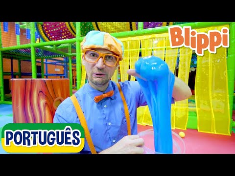 Blippi Português Blippi Aprende os 5 Sentidos | Vídeos Educativos para Crianças | Aventuras Blippi