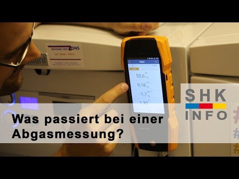 Abgasmessung an Heizungsanlagen