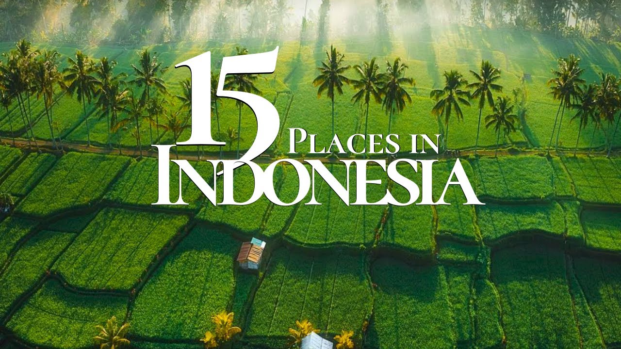 15 Most Amazing Places to Visit in Indonesia 4K 🇮🇩 | Ultimate Indonesia Travel