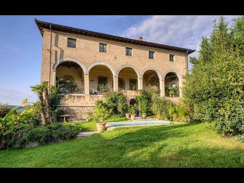 ** FOR SALE ** €4,500,000 - Fascinating Aristocratic Villa - MHIT017 - Lucca Hills, Tuscany, Italy