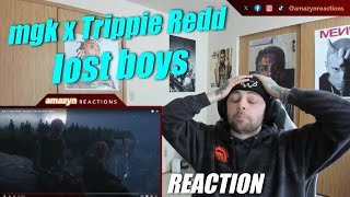 THIS PROJECT IS GONNA GO #1!! | mgk x Trippie Redd – lost boys (Official Music Video) (REACTION!!)