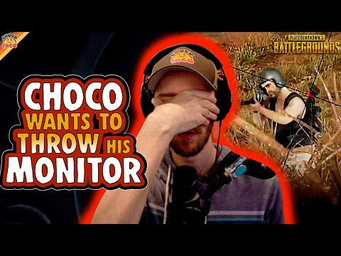 chocoTaco Wants to Throw His Monitor ft. Swagger - chocoTaco PUBG Duos Gameplay