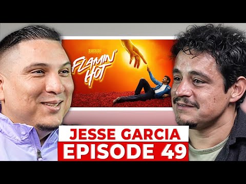 Actor, Jesse Garcia from Flaming Hot Movie, Narcos & The Mother, Eva Longoria. True Hustle | EP49
