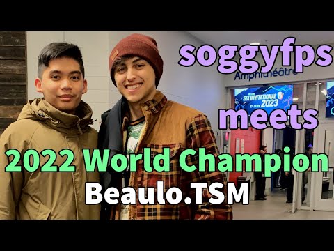 I met Beaulo IRL and unlocked WORLD CHAMPION AIM