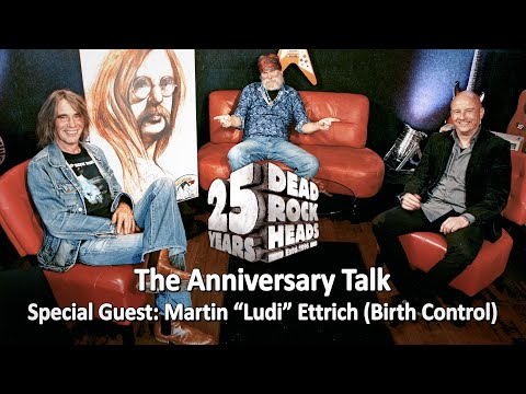 #DRH25 - Episode July - 25 Years Dead Rock Heads - Ole Ohlendorff - Special guest: Martin Ettrich