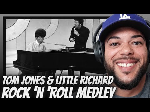 I LOVE IT!| Tom Jones & Little Richard -  Rock 'n' Roll Medley REACTION
