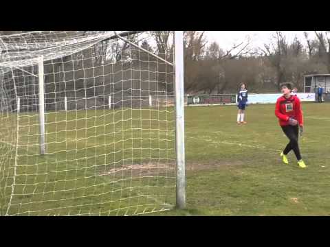 Tor zum 1:0 beim 5:1 der U14 des JFV Viktoria Fulda gegen die JSG Florenberg (14.03.2015)