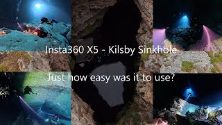 Testing the Insta360 X5 in my favorite Sinkhole!