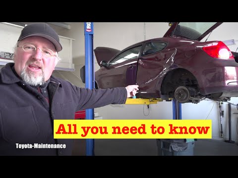 Toyota Scion TC rear brakes