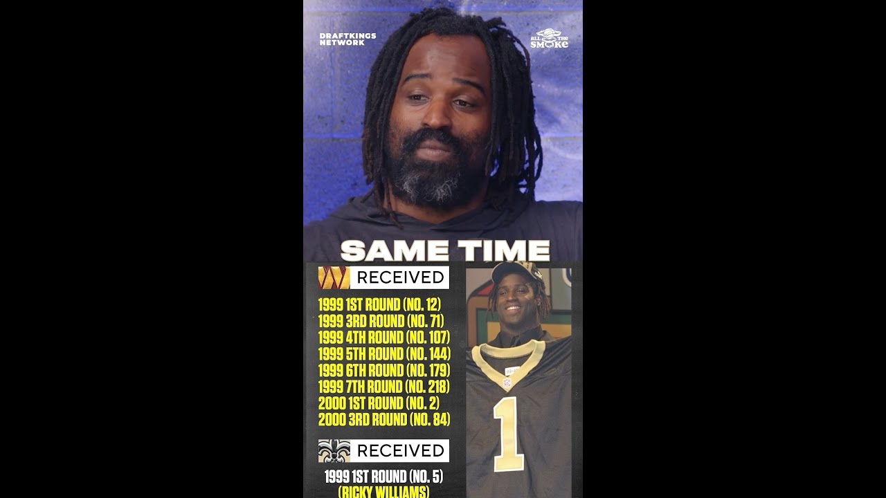 Ricky Williams Still Can’t Believe What the Saints Gave Up 😭