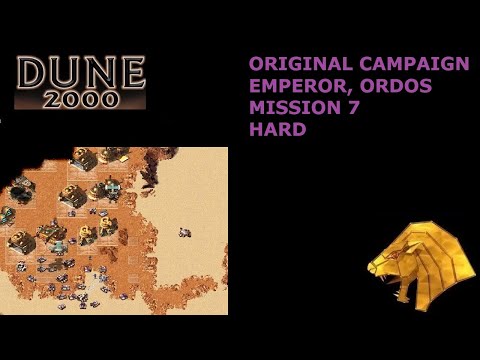 Dune 2000 Original Campaign: Emperor, Ordos Mission 7 (Hard)