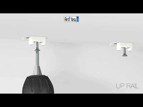 Installation Cimaise Up Rail
