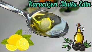 Bunu Biliyor Musunuz Karaciğerinizi Mutlu Edin Her Sabah Aç Karnına Zeytinyağı ve Limon Suyu!🍋🫒🕊