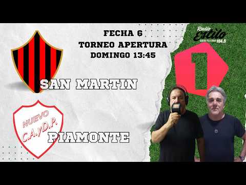 SAN MARTIN VS PIAMONTE