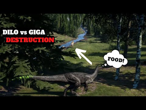 DILO DISMANTLES GIGA - Dilo vs Giga 1v2 - The Isle Legacy
