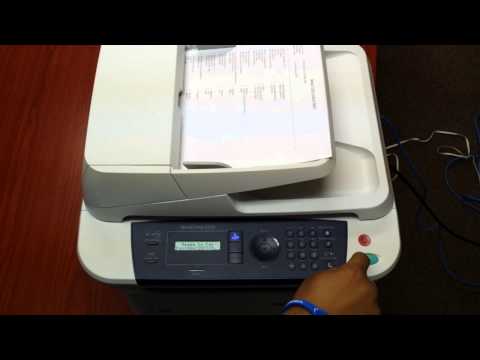 How to fax using your xerox machine