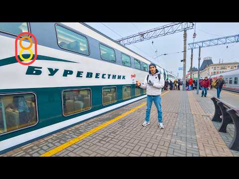 The BUREVESTNIK train – first run! 2100 rubles!