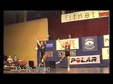 Daniela De Campi, Ivan Robustelli (Italy) - 2000 IAF Budapest Aerobic Open