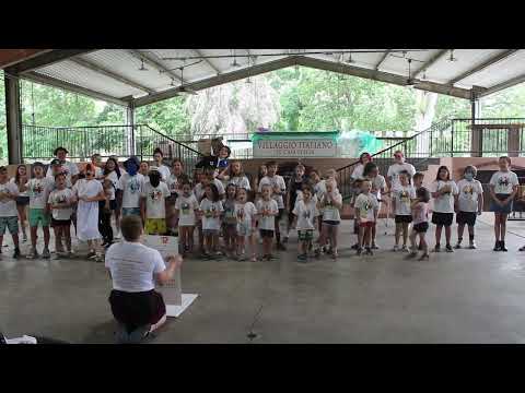 2022 Children's Camp Presentation 8 - Italian National Anthem - All Kids