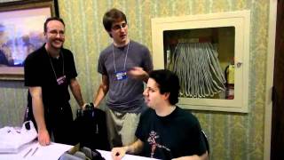 Cinema Simpleton meets the Nostalgia Critic and the Spoony One!