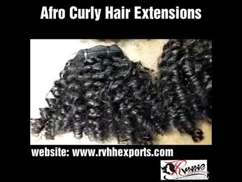 Natural  Hair Curly Human Hair