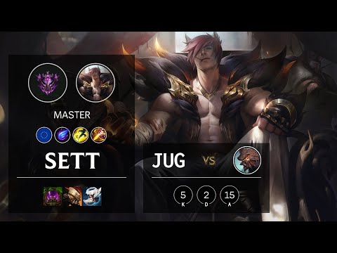 Sett Jungle vs Udyr - EUW Master Patch 10.24