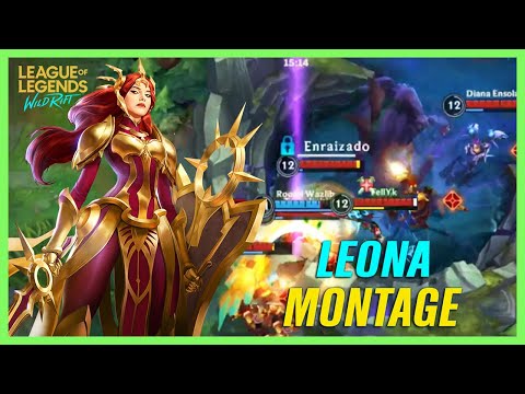 Wild Rift LEONA Montage - Best LEONA Plays | LoL Wild Rift Montage