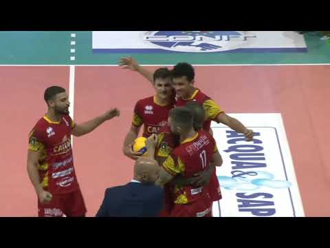 Gli highlights di Top Volley Cisterna - Tonno Callipo Calabria