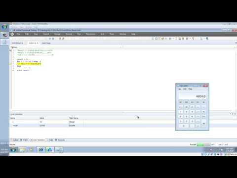 Looping Record and Run Settings and Parameterization