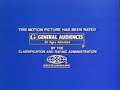 The Land Before Time 1989 VHS Closing