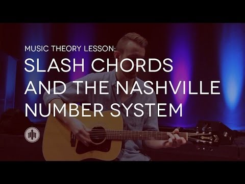 Music Theory Lesson - Slash Chords and the Nashville Number System