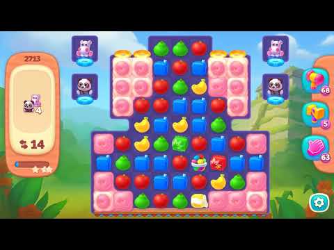 Wildscapes level 2713 🐼 NO BOOSTERS Playrix HD