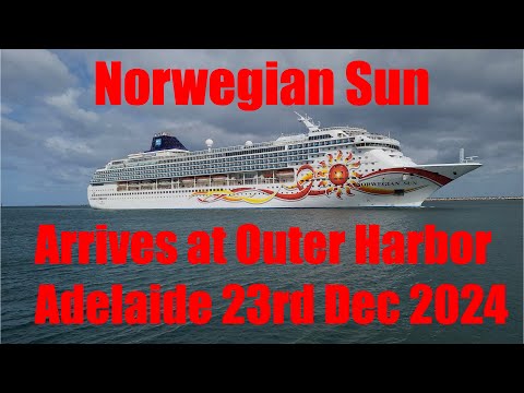 Thumbnail for NORWEGIAN SUN  arrival Outer Harbor Adelaide