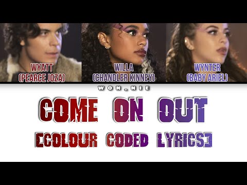 Come On Out By ZOMBIES 3 (Colour Coded Lyrics)