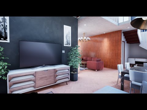 Unreal Engine 4.25.2 GPU lightmass TEST GI baked lighting