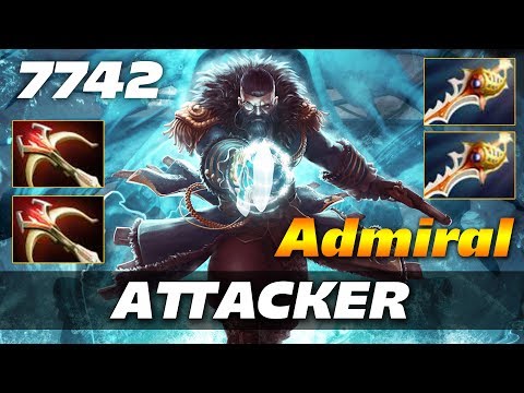 Attacker Admiral Divine Kunkka | 7742 MMR Dota 2