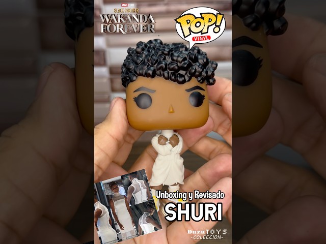 Vídeo relacionado con Funko Pop! Marvel: Black Panther: Wakanda Forever - Shuri - Figura de Vinilo Coleccionable - Idea de Regalo- Mercancia Oficial - Juguetes para Niños y Adultos - Movies Fans