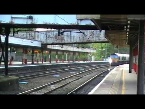 66428/66432 with 20309/20303 DIT 6K73 Sellafield - Crewe flasks 18th May 2011
