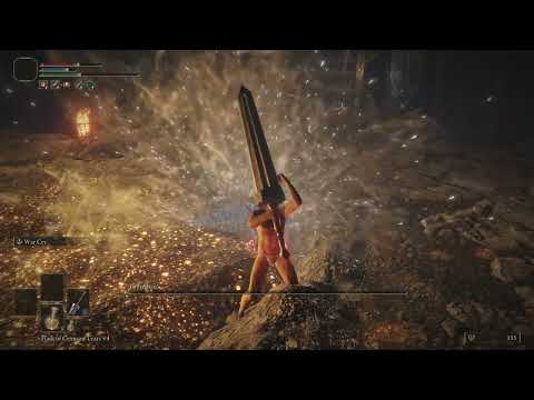 ELDEN RING - Lvl1 Wretch VS Crystalian the italian | Solo | Greatsword