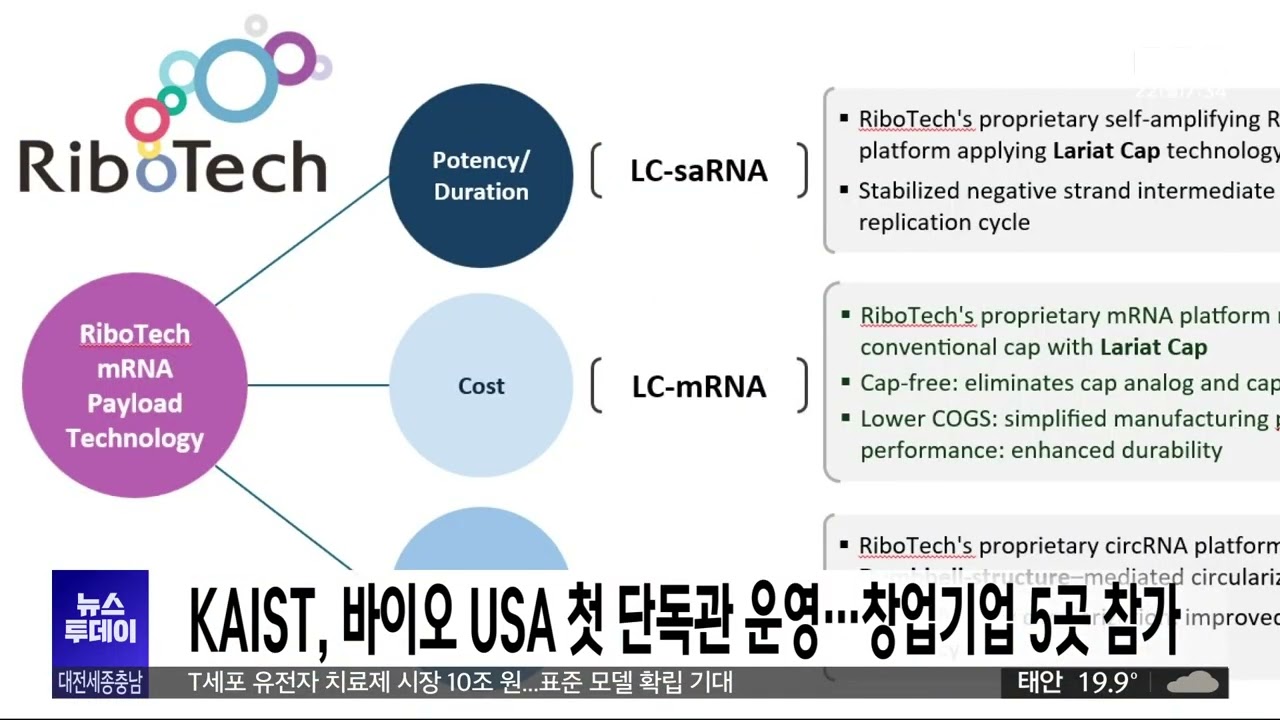 KAIST, 바이오 USA 첫 단독관 운영...창업기업 5곳 참가 - 뉴스 썸네일 이미지