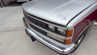 1989 Chevrolet C3500 Extended Cab Cold Start