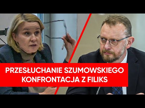 Przesłuchanie Szumowskiego. Pierwsze starcie z Filiks na komisji śledczej