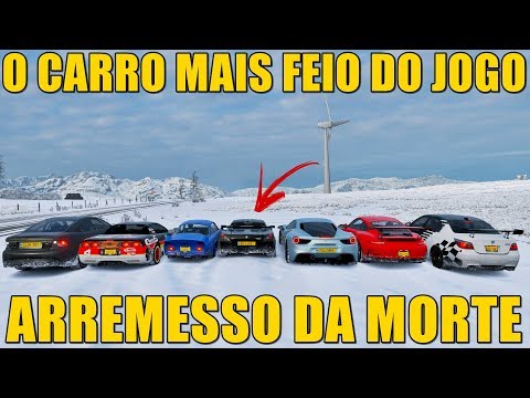 ARREMESSO DA MORTE COM O CARRO MAIS FEIO DO JOGO - FORZA HORIZON 4 - GAMEPLAY