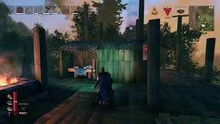 VALHEIM #21 村造りの縄張り測量