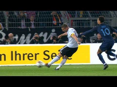 Podolski Last goal for Germany (vs England) [HD]