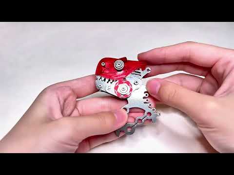 DIY Mechanical T-Rex! | Building a 3D Metal Puzzle Dinosaur
