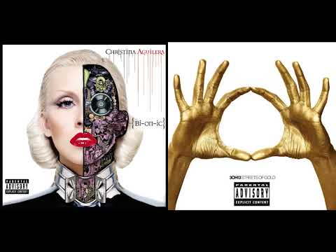 Christina Aguilera x 3OH!3 - Glam / My First Kiss (Mashup)