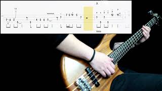 Foghat - Slow Ride (Bass Cover) (Play Along Tabs In Video)