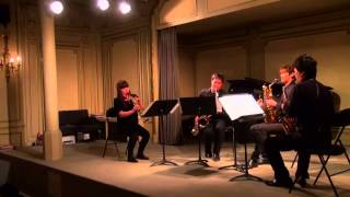 Quatuor de saxophones INFINITES 1er prix Musique de Chambre Concours Bellan