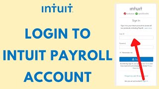 How to Login Intuit Payroll Account (2022)